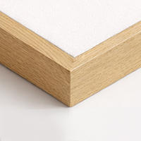 Canvas - Float Framed - Raw Oak Colour