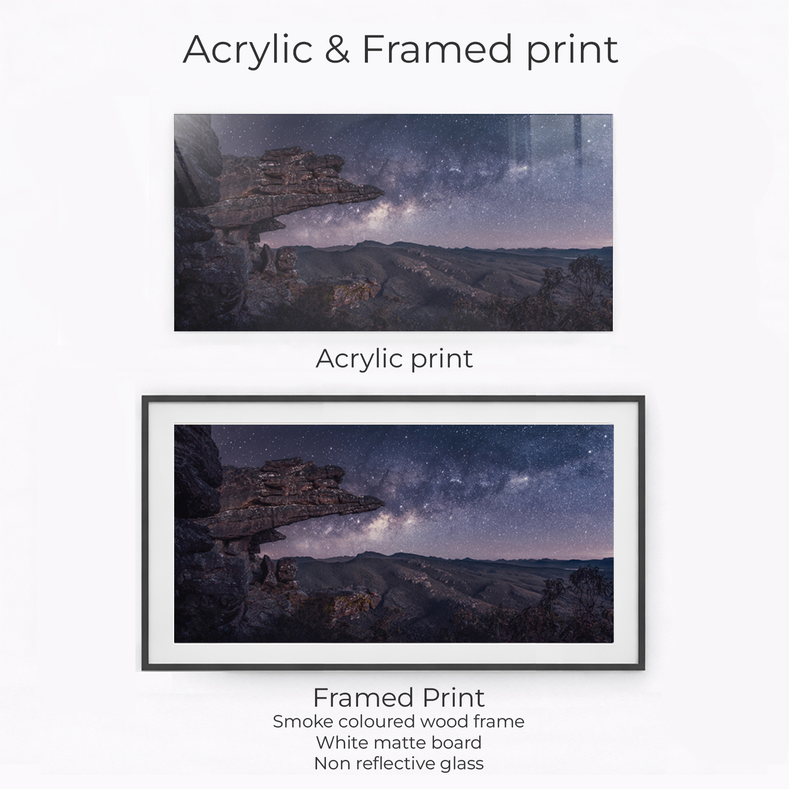 Grampians National Park - Night sky at the Balconies - Image 3