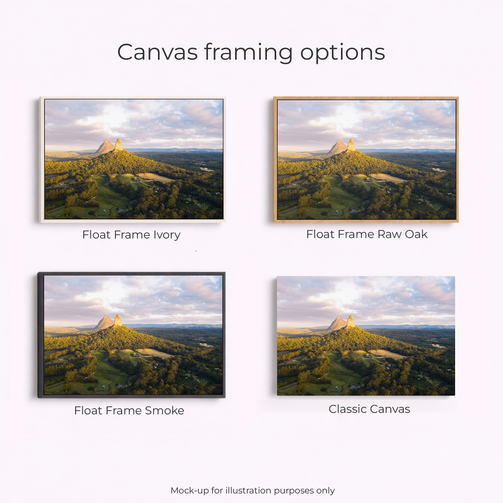 Glass House Mountains - Mount Coonowrin & Beerwah Sunrise - Image 2