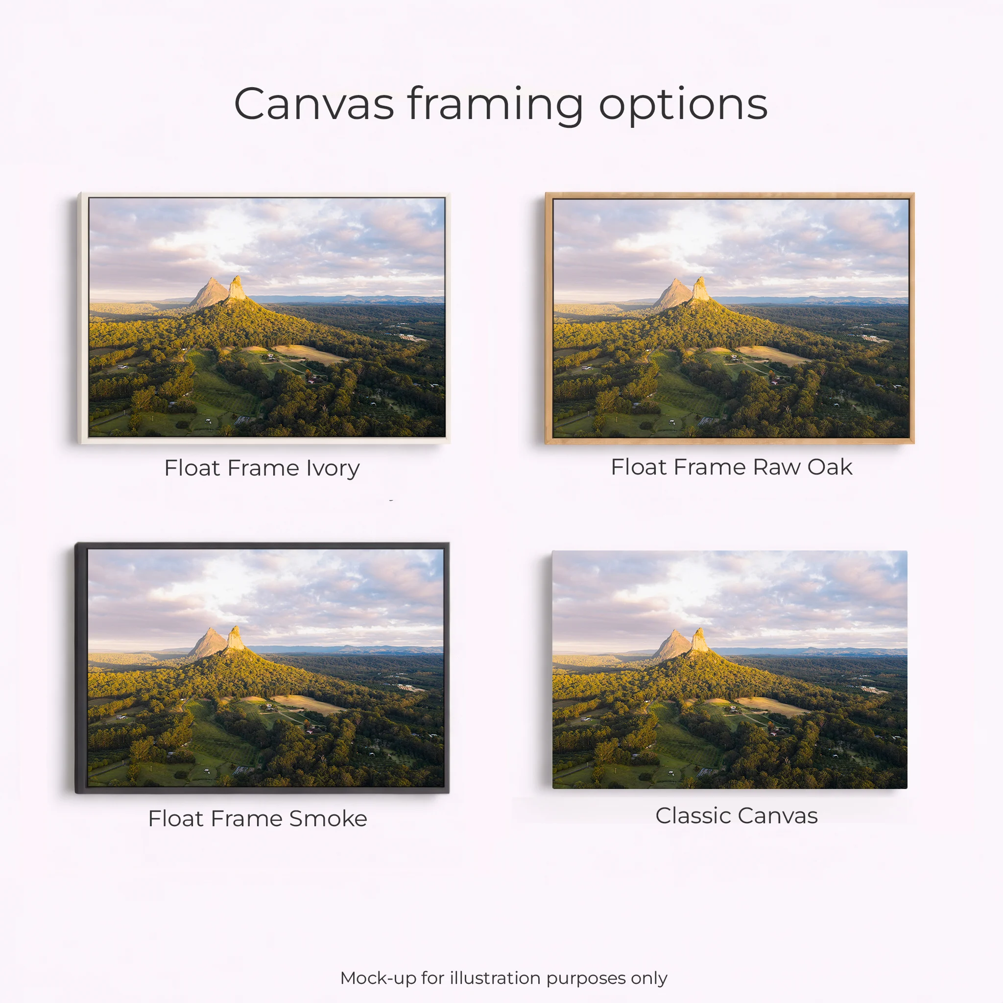 Glass House Mountains - Mount Coonowrin & Beerwah Sunrise - Image 2