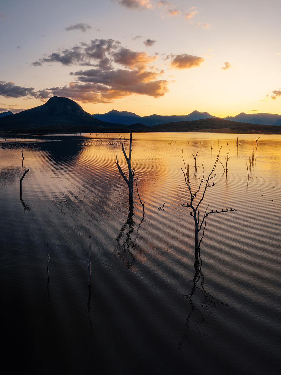 Scenic Rim - Lake Moogerah Sunset Colours