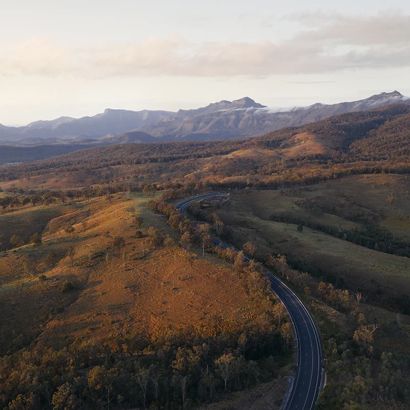 Scenic Rim - Cunningham's gap at sunrise 2