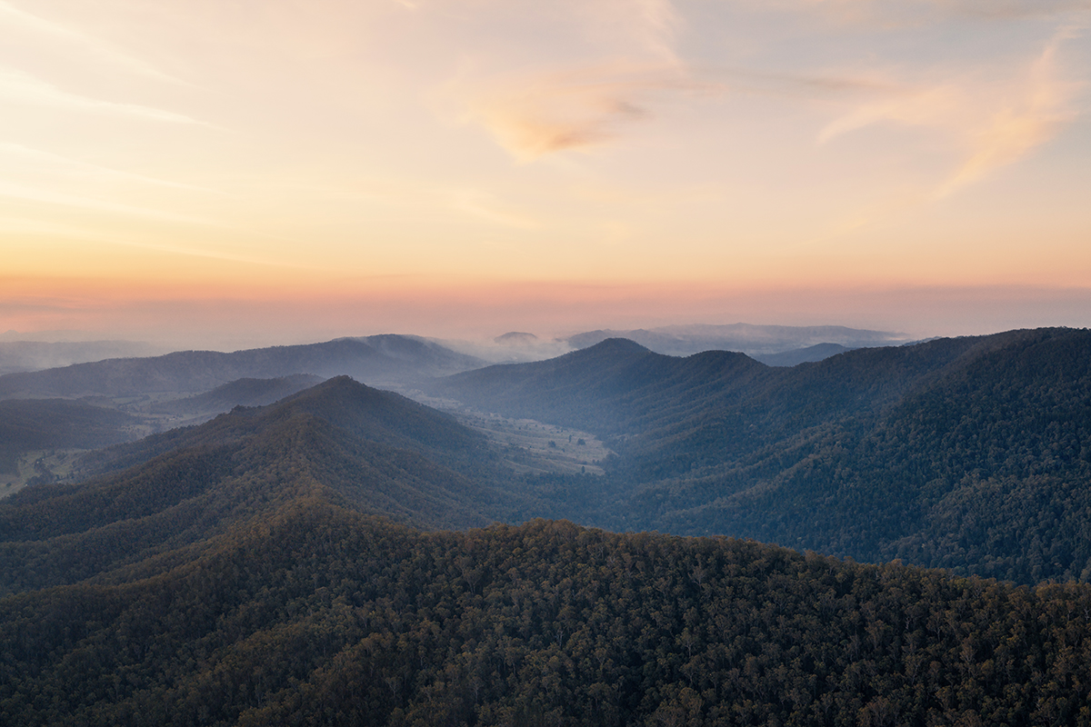 Lamington National Park - Pat's Bluff Sunset