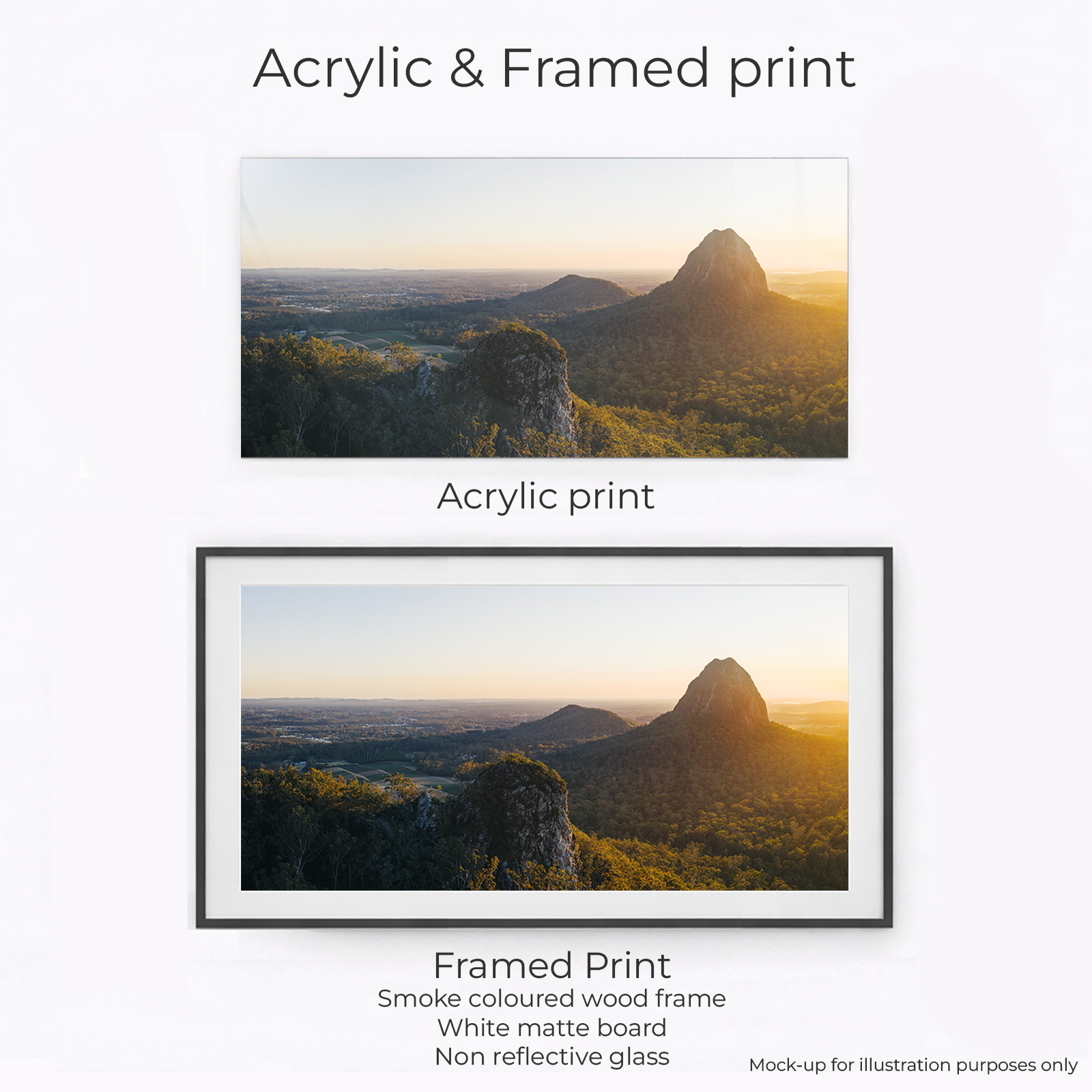 Glass House Mountains - Mount Tibberoowuccum sunrise - Image 2