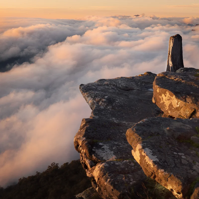 Grampians National Park - Boroka Lookout above the clouds
