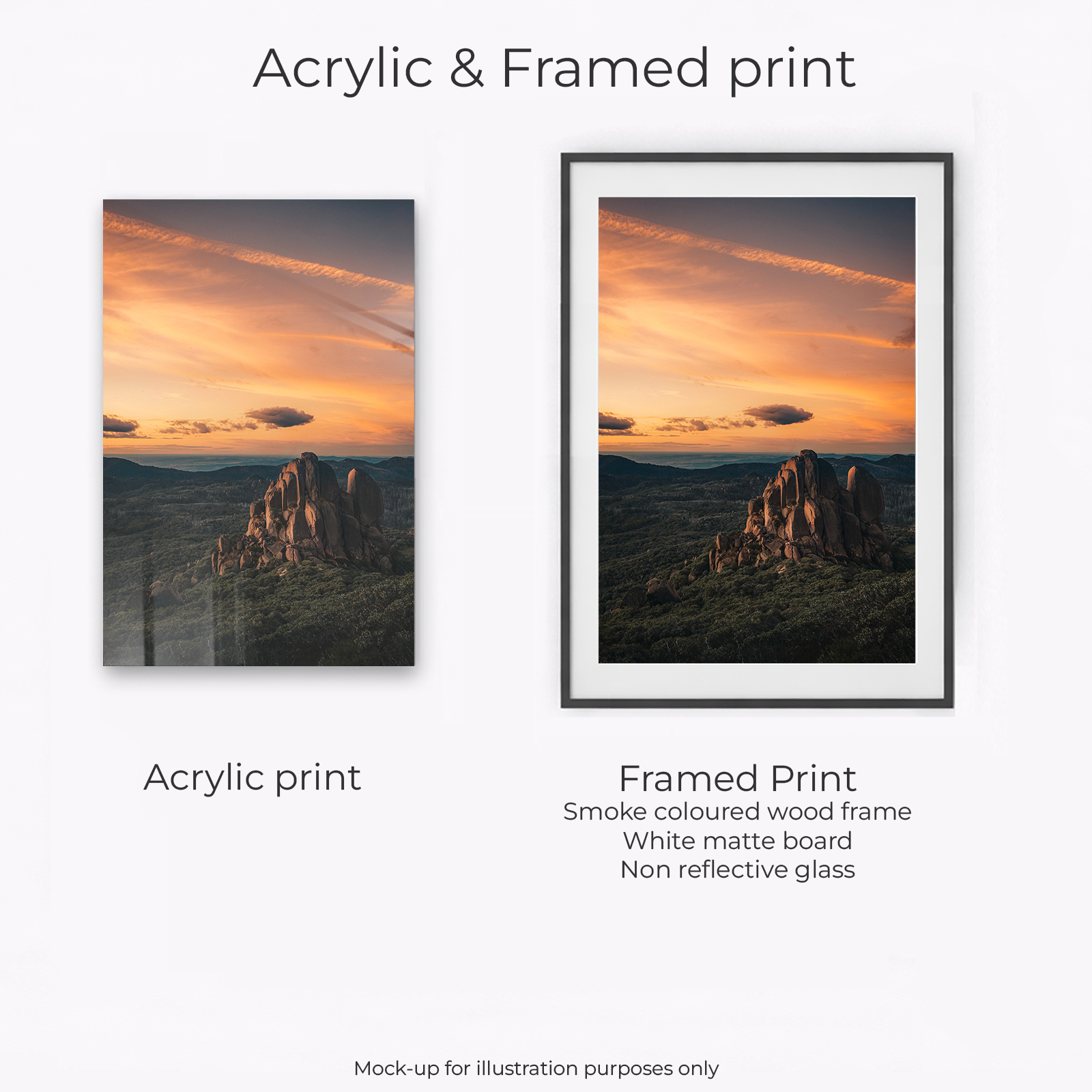 Mount Buffalo - Cathedral Rock Sunset - Image 3