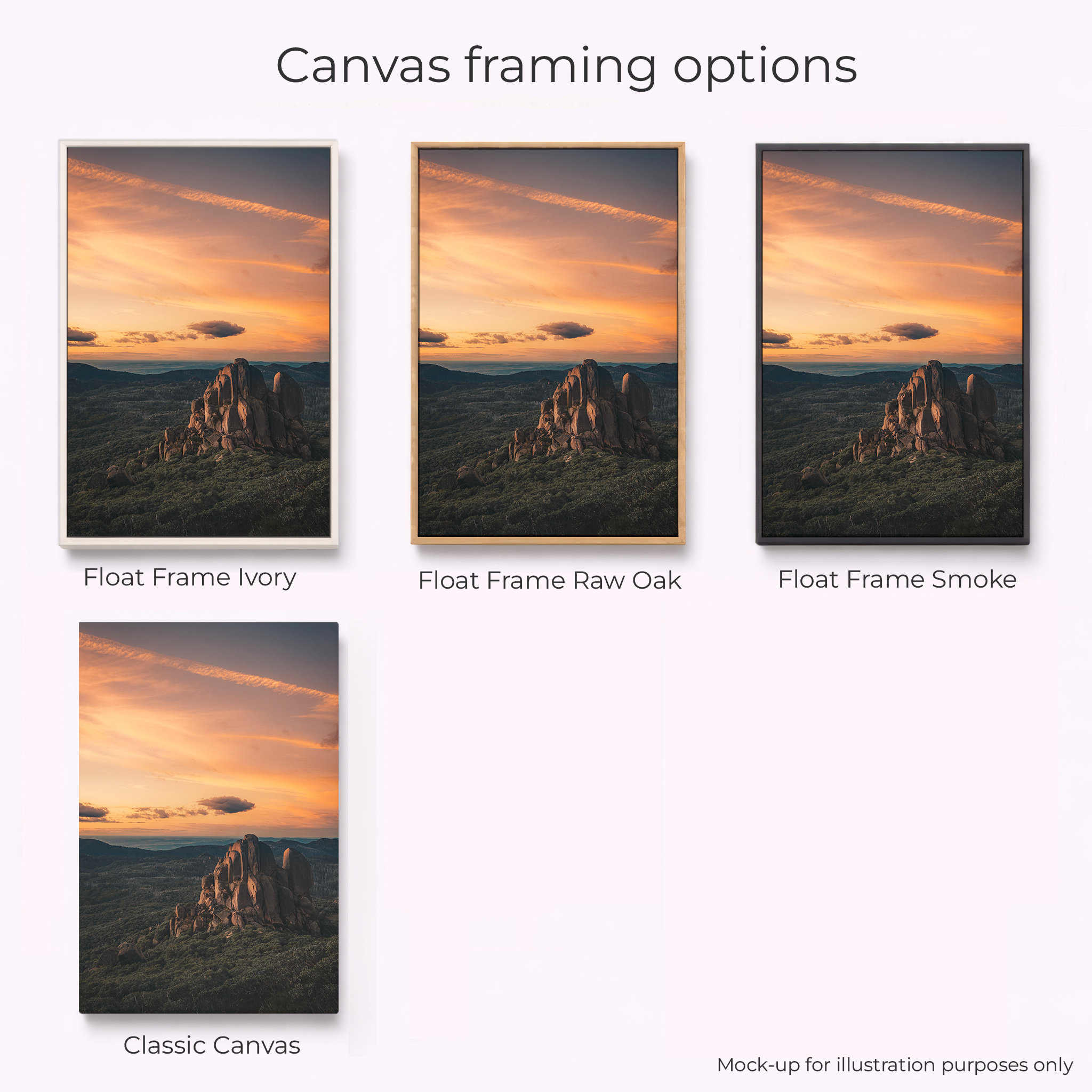 Mount Buffalo - Cathedral Rock Sunset - Image 2