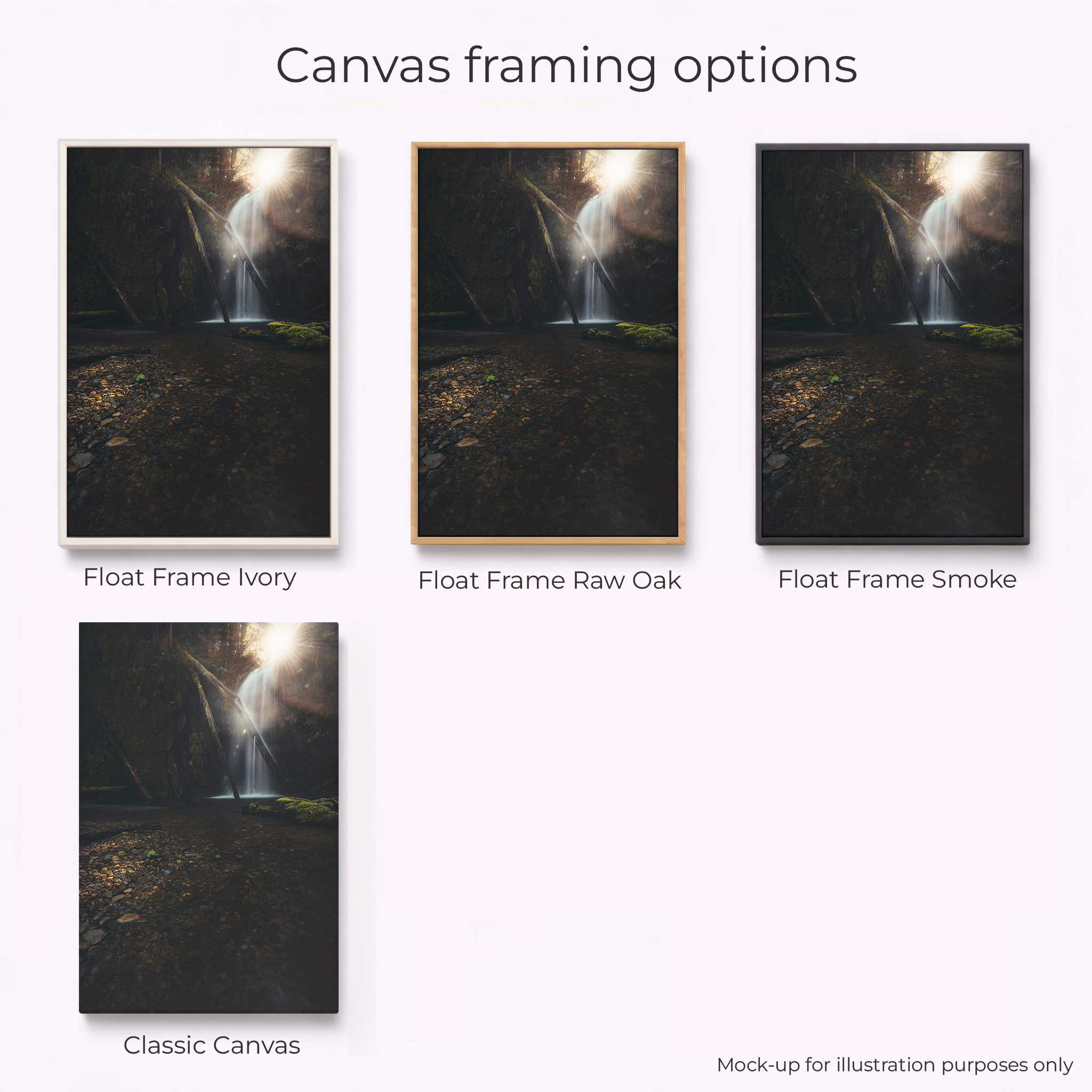 Otways - Glowing Falls Portrait - Image 3