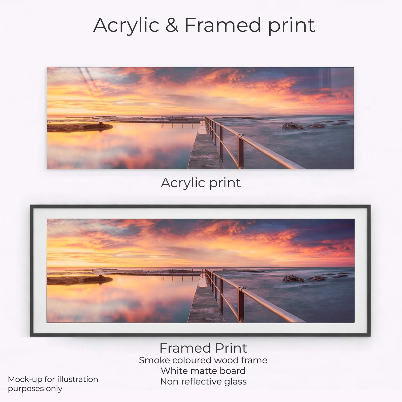 Sydney - North Curl Curl Fiery Sunrise - Image 2