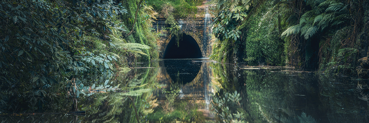 Illawarra Coast - Flooded Abandoned Train Tunnel