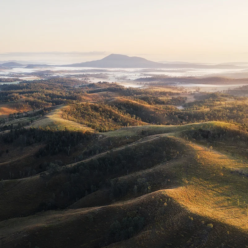 Scenic Rim - Cunningham's gap at sunrise