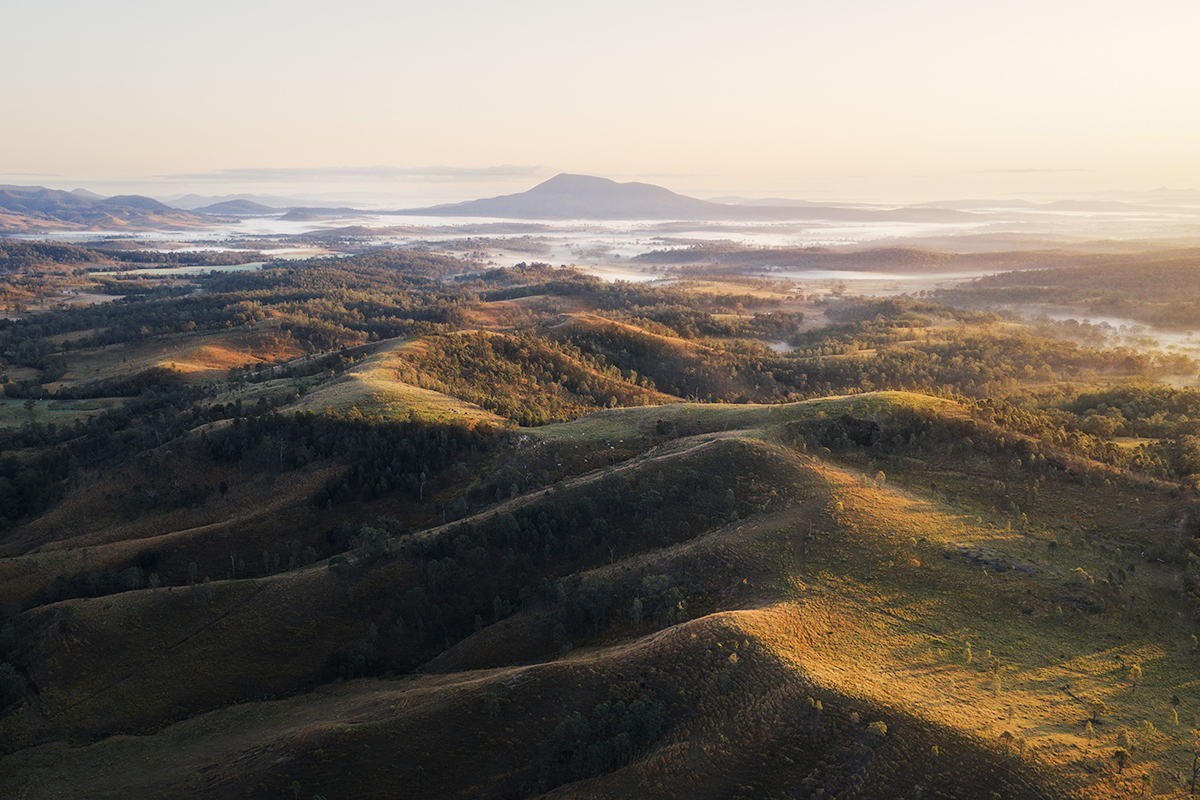 Scenic Rim - Cunningham's gap at sunrise