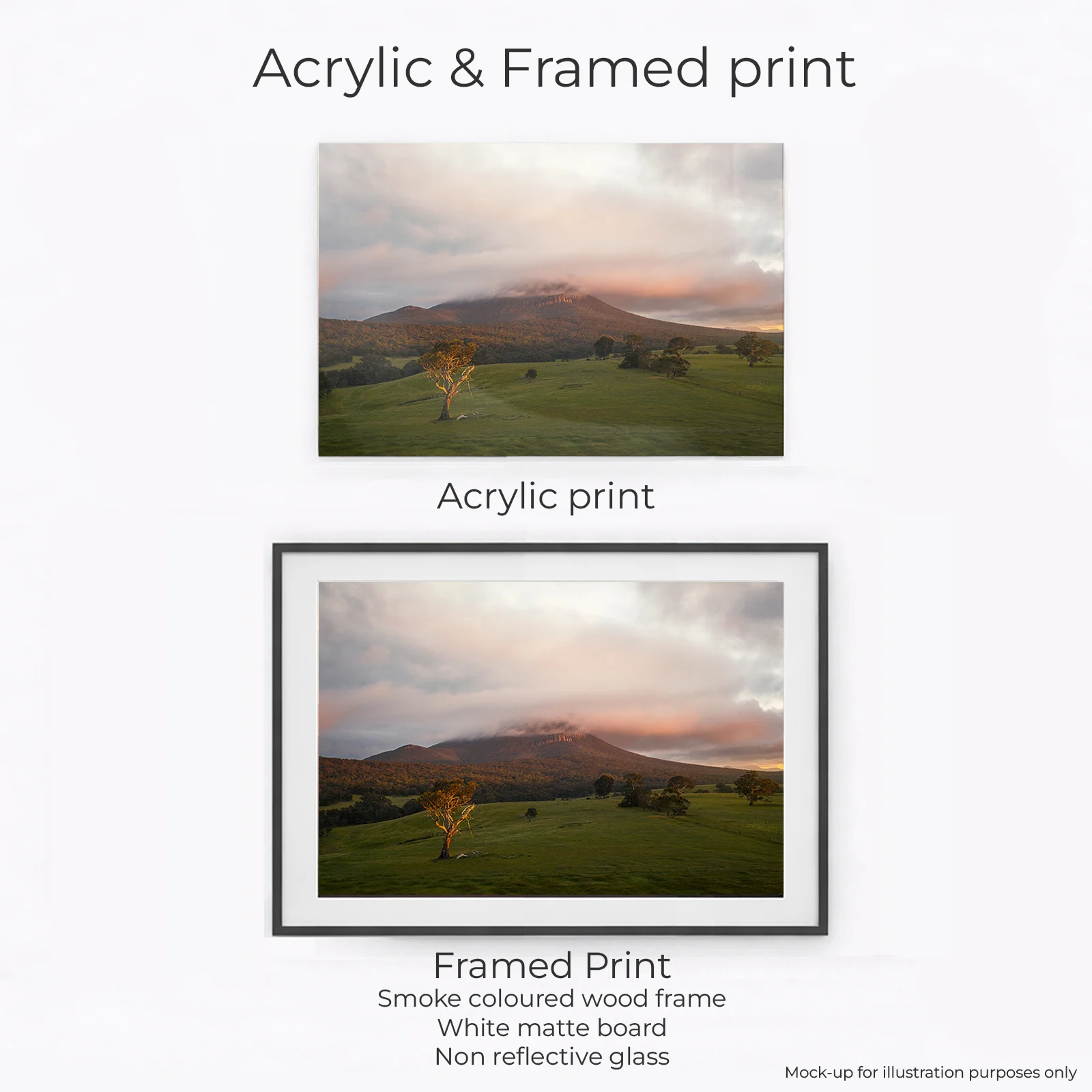 Grampians National Park - Mount Abrupt glowing sunrise - Image 2