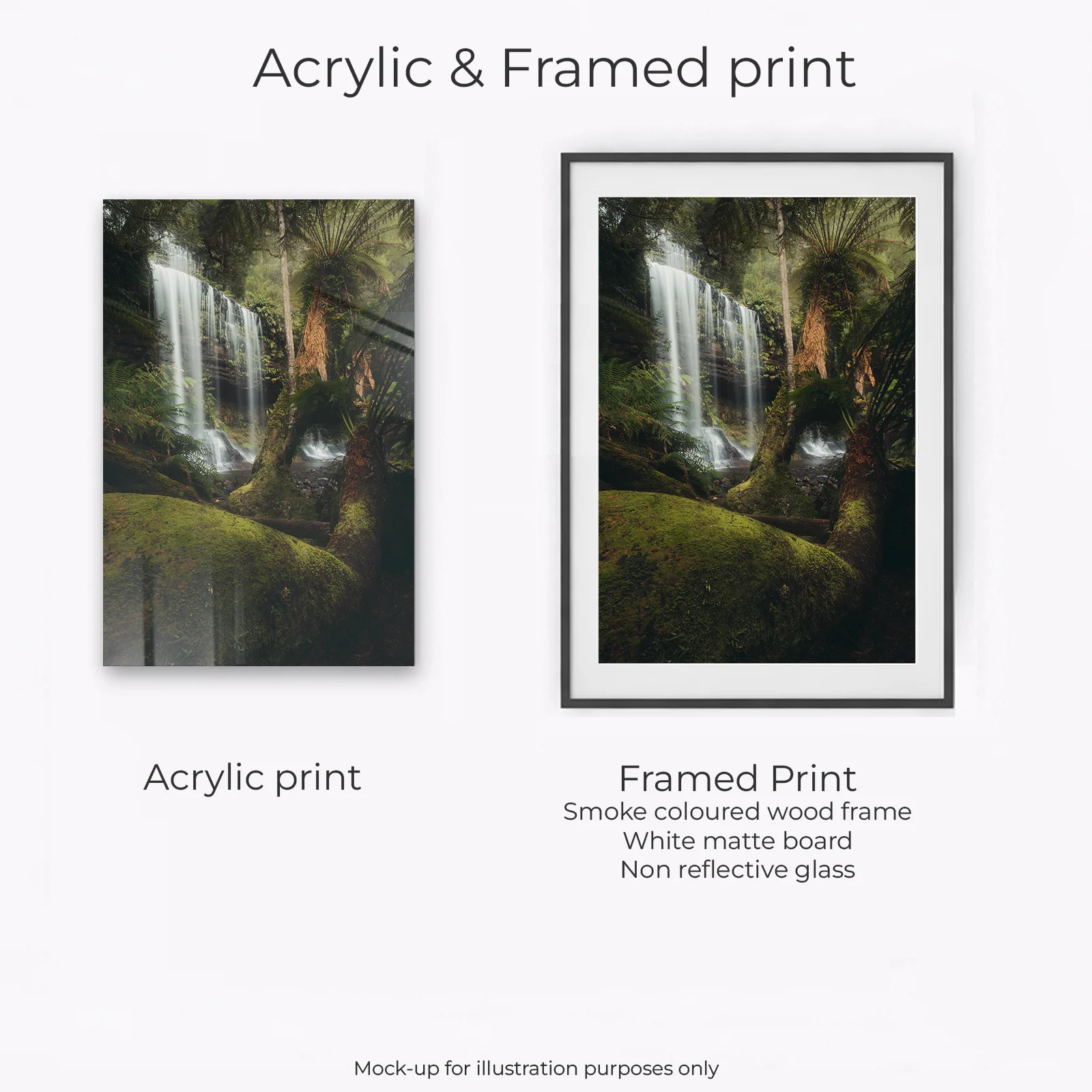 Tasmania - Russell Falls Portrait - Image 3