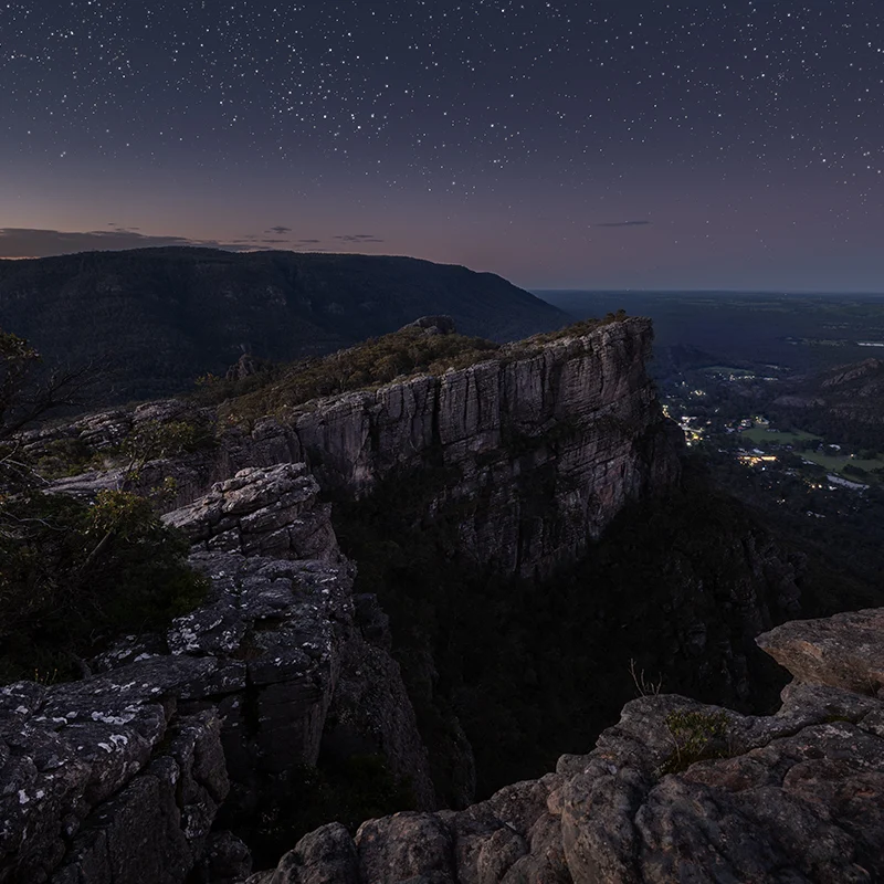 Grampians National Park - The Pinnacle Lookout Twilight