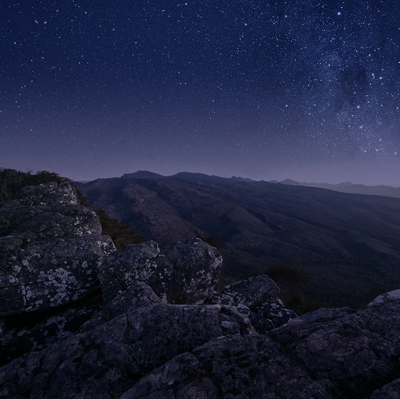 Grampians National Park - Reed lookout night sky